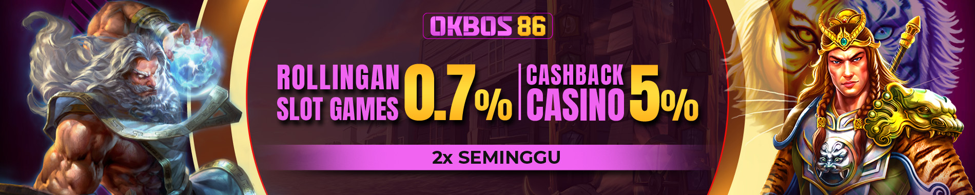 Okbos86 Bandar Togel Online, Slot Online, Live Casino, Sportsbook, Tembak Ikan Terpercaya